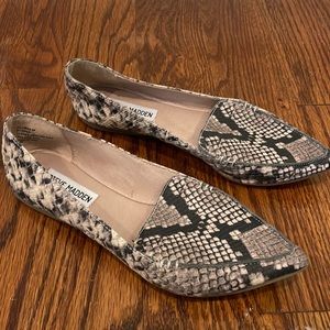 Steve Madden Snakeskin Loafer